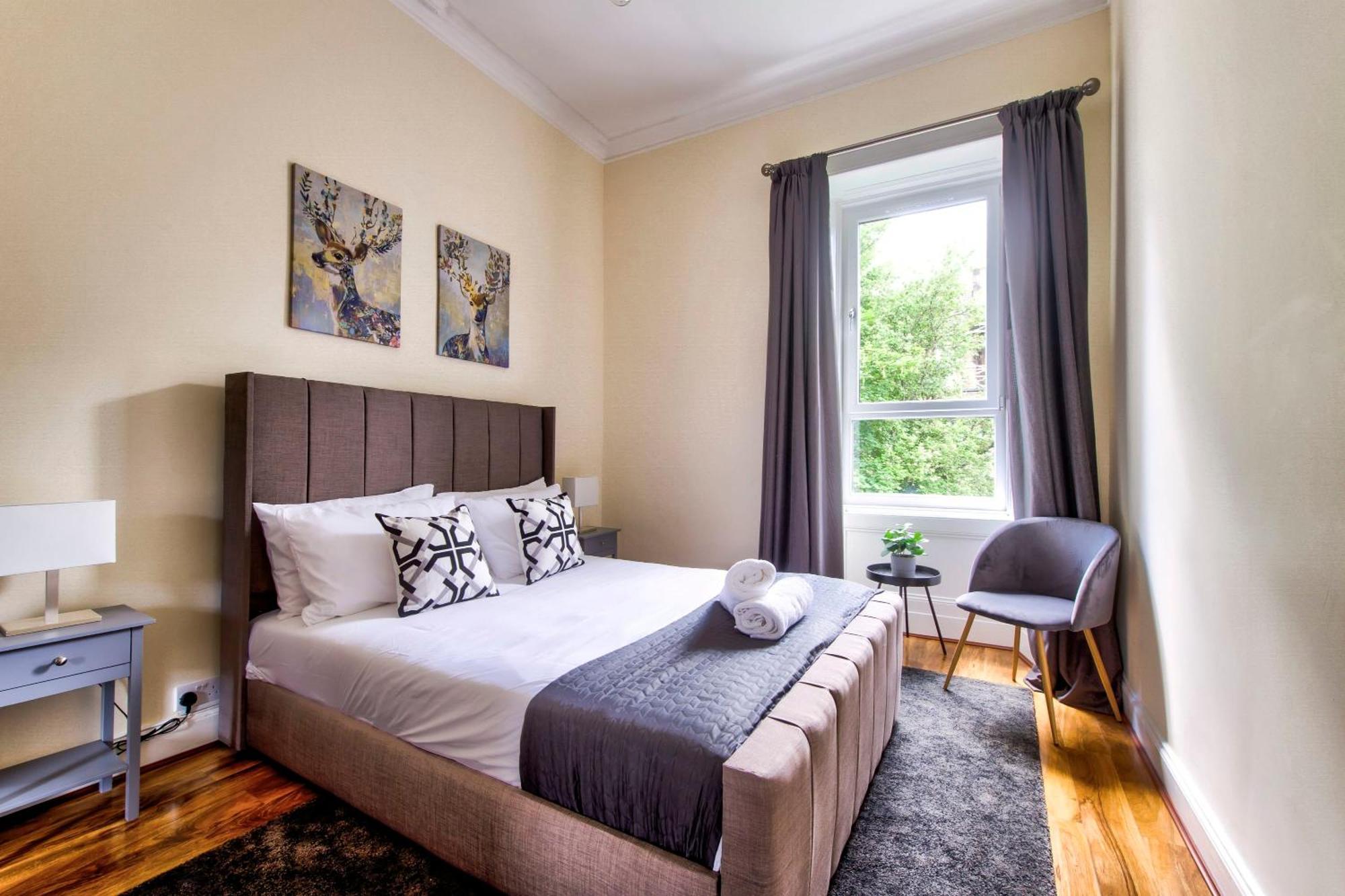 Stunning 5 Bedroom Apt, Close To City Centre, Sec, Hydro And Motorway Glasgow Kültér fotó