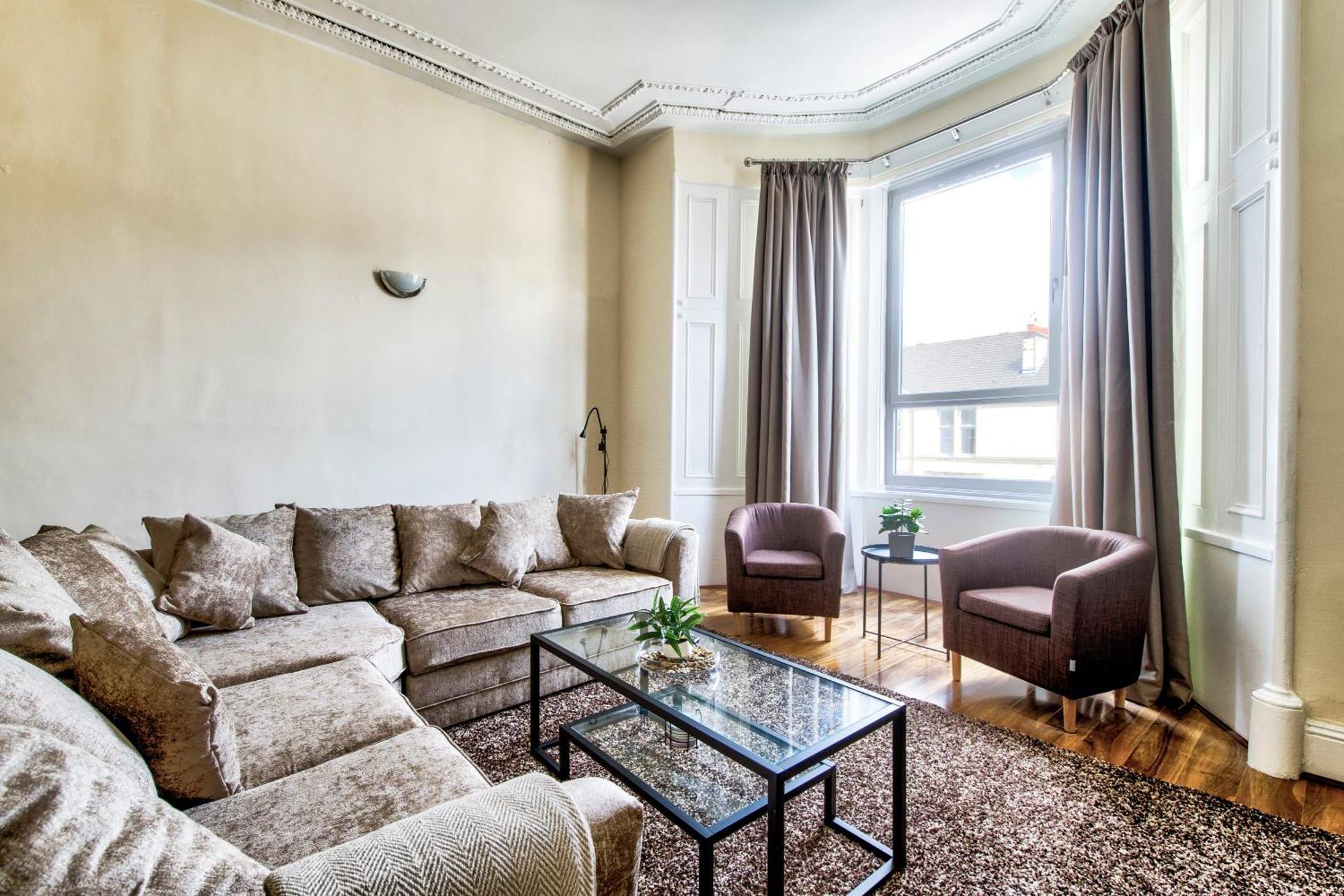 Stunning 5 Bedroom Apt, Close To City Centre, Sec, Hydro And Motorway Glasgow Kültér fotó